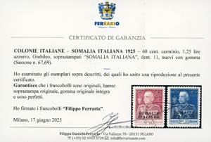 1925/26 - Giubileo, serie completa ... 