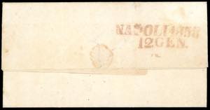 1858 - 2 grana rosa lillaceo I ... 