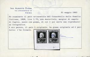 1928 - 1,75 lire bruno Vittorio ... 