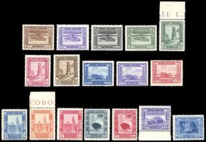1935/38 - Pittorica, dent. 14, serietta di ... 