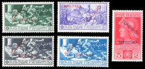 1930 - Ferrucci, posta ordinaria, serie ... 