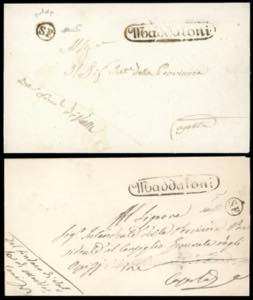 1858/59 - Due lettere senza data in ... 