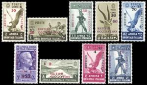 OCCUPAZIONE BRITANNICA AFRICA ORIENTALE 1941 ... 