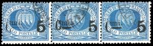 1892 - 5 cent. su 10 cent. soprastampato, ... 