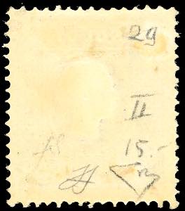 1859 - 3 soldi nero, II tipo (29), ... 