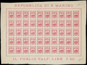 1916 - 10 + 5 cent. Croce Rossa, non emesso, ... 