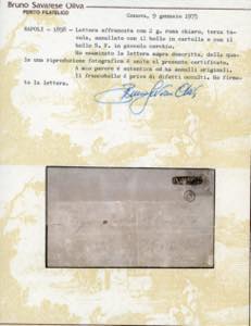 1860 - 2 grana rosa brunastro, III ... 