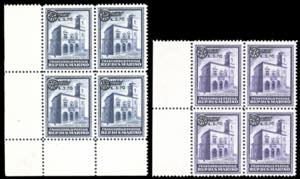 1934 - Palazzetto soprastampati, serie ... 