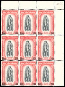 1942 - 20 lire su 75 cent. Delfico (227), ... 