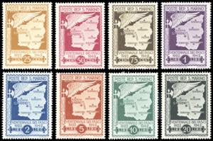 1943 - Ventennale dei Fasci, non emessi, ... 