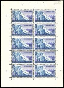 1948 - 100 lire Lavoratori, minifoglio (9), ... 