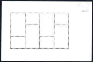 1987 - OLYMPHILEX, foglietto, ... 