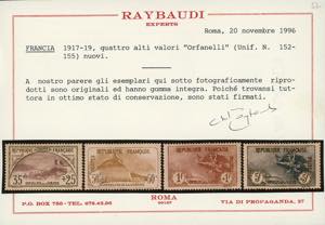 FRANCIA 1917/19 - Pro orfani di ... 