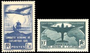 FRANCIA 1936 - Traversata dellAtlantico del ... 