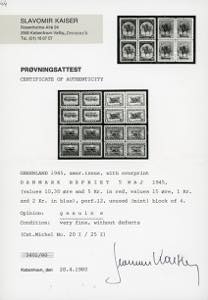 GROENLANDIA 1945 - Liberazione ... 