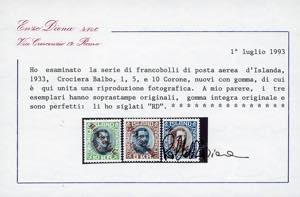 ISLANDA POSTA AEREA 1933 - ... 