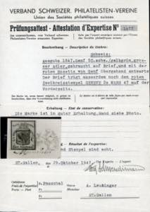 SVIZZERA CANTONALI GINEVRA 1847 - ... 