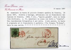 SVIZZERA CANTONALI GINEVRA 1847 - ... 