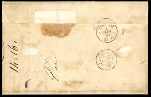 1859 - 40 cent. azzurro, una ... 