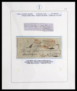 PREFILATELICHE NAPOLI 1801/1840 - ... 