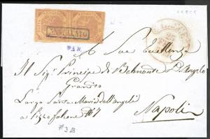 NAPOLI 1858/1859 - 2 grana, cinque ... 