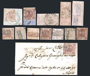NAPOLI 1858/1859 - Piccolo ma interessante ... 