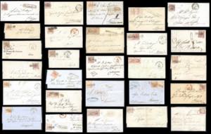 NAPOLI 1858/1861 - Lotto di 26 lettere ... 