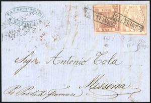 NAPOLI 1858/1861 - Lotto di 26 ... 