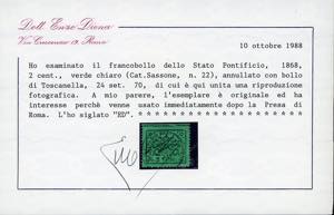 STATO PONTIFICIO 1852/1868 - ... 