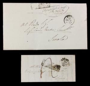 STATO PONTIFICIO SANITA 1837/1867 ... 