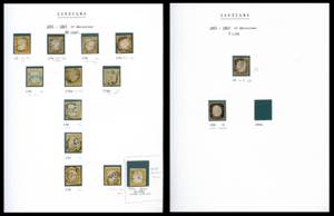 SARDEGNA 1858/1863  - Avanzata ... 