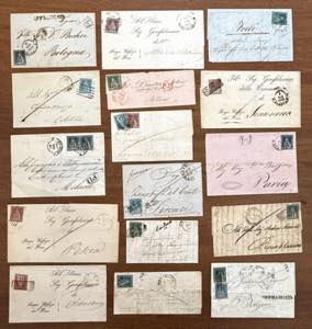 TOSCANA 1852/1857 - Quindici lettere ... 
