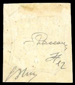 1859 - 5 cent. verde azzurro, I ... 