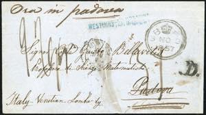 INCOMING MAIL GRAN BRETAGNA 1857 - Busta non ... 
