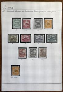 FIUME 1918/1924 - Inizio di ... 