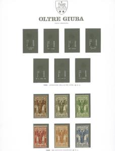 OLTRE GIUBA 1925/1926 - Collezione ... 