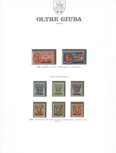 OLTRE GIUBA 1925/1926 - Collezione ... 