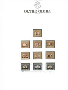 OLTRE GIUBA 1925/1926 - Collezione ... 