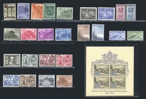 VATICANO 1948/1953 - Bellinsieme di serie ... 