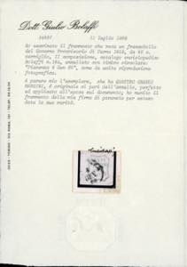 1859 - 40 cent. vermiglio, II ... 