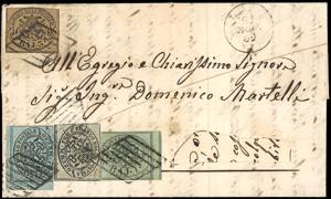 1859 - 1/2 baj, un esemplare grigio e uno ... 