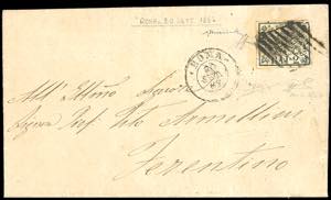 1867 - 2 baj bianco (3A), varietà di ... 