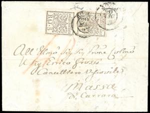 1852 - 5 baj rosa chiaro (6), coppia ... 