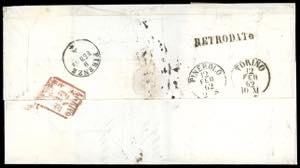 1862 - 5 baj rosa carminio (6A), ... 