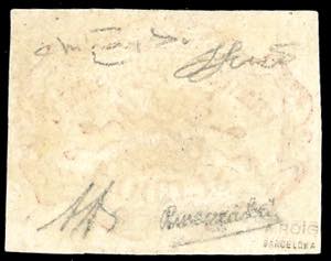 1852 - 1 scudo rosa carminio (11), ... 