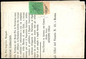 1868 - 2 cent. verde giallo (13), perfetto, ... 