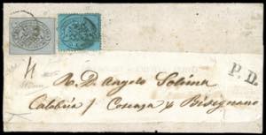 1869 - 3 cent. grigio II ... 