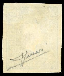 1858 - 1,05 soldi azzurro (8), ... 