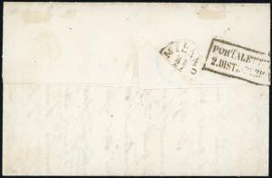 1855 - 8 baj bianco, falso per ... 