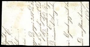 1857 - 8 baj bianco, falso per ... 